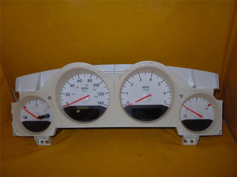 07 08 magnum charger speedometer instrument cluster dash panel gauges 114,971