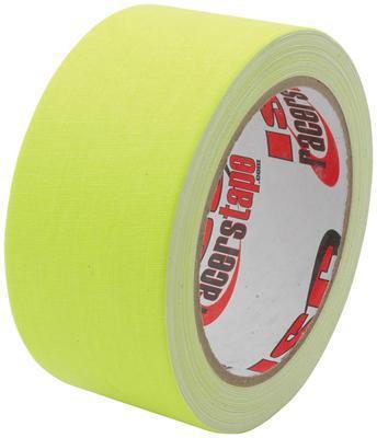 Allstar racers tape fluorescent yellow 2.0" width 45.0 ft. length ea all14148