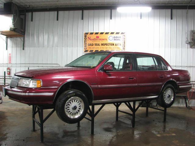 1993 lincoln continental outer tail light lamp left