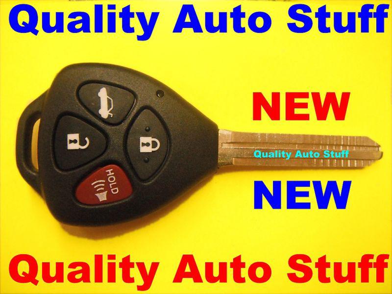 New 2010 2011 toyota camry g chip remote head key hyq12bby four buttons red led