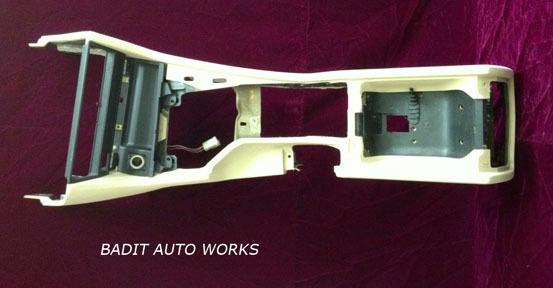 1997- 2003 bmw 528 center shifter console frame shell