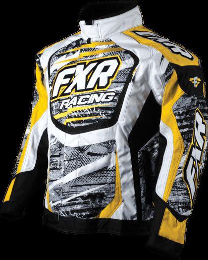 New!!!!  2014 fxr mens cold cross jacket-grey/warp yellow- free shipping!!!