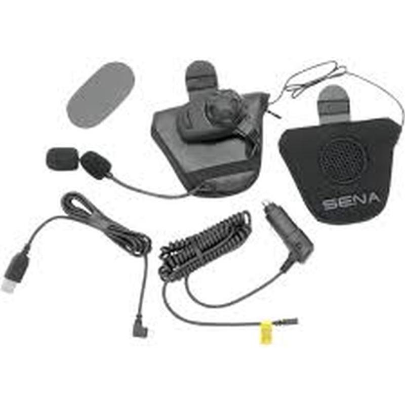 Sena sph-10h-fm-01 half helmet bluetooth stereo headsset/communicator/intercom