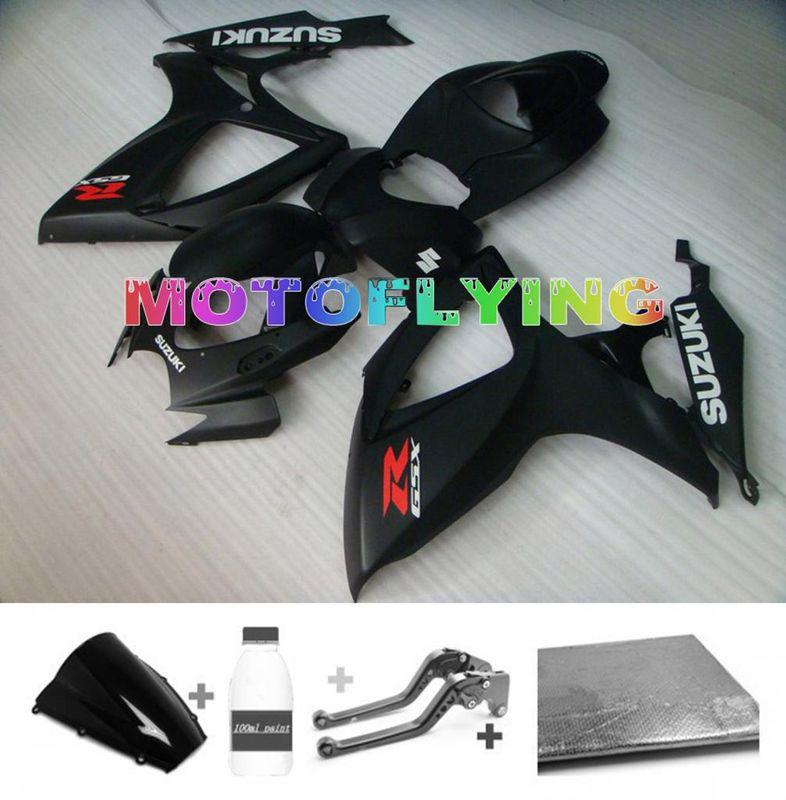 Injection fairing bodywork paint levers for suzuki 2006 2007 gsxr 600 750 k6 h39