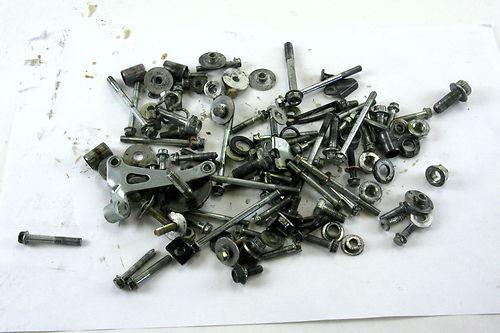 Bolt kit 2003 honda crf450r crf 450r hardware screws nuts assortment oem