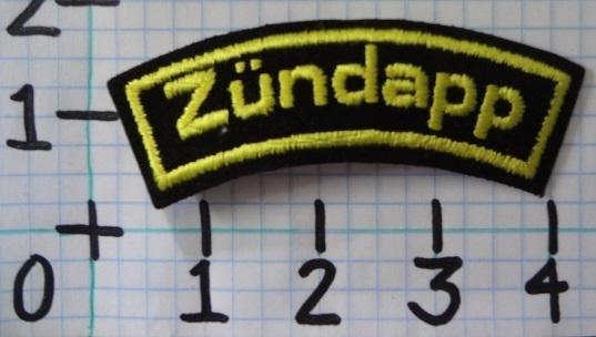 Vintage nos zundapp motorcycle patch from the 70's 004