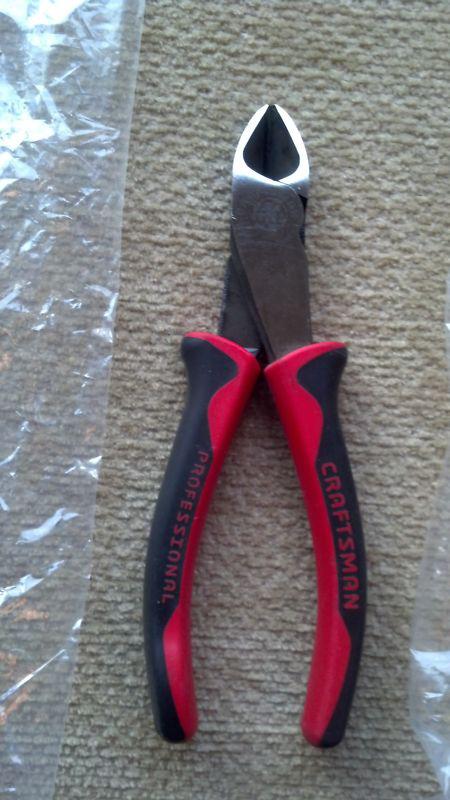 Craftsman professional 6" diagonal cutting pliers 45762 rare nos