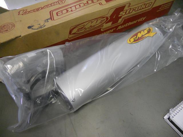 New fmf exhaust muffler universal 2" q muffler 040242