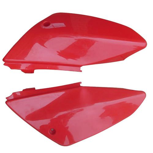 Red motorbikes pit plastic background rear mud plate fender f/ honda crf70 