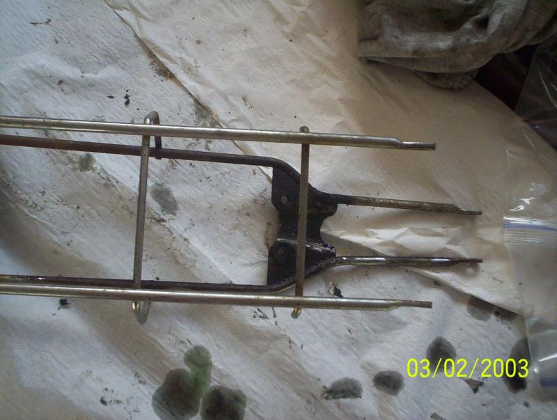 78 honda nc 50 express nc50 rear rack  assembly  