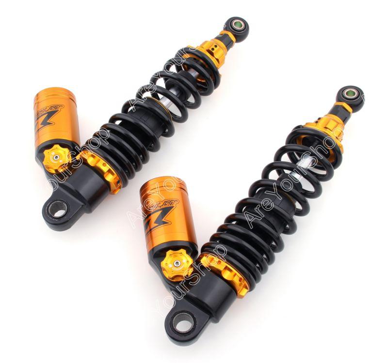 Adjustable twin rear shock absorber for suzuki gsx1400 k2-6 2001-2007 gold