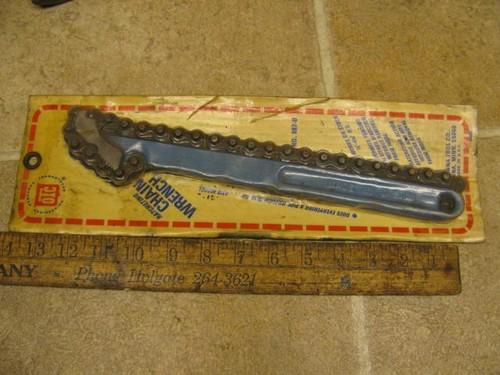 Vintage new old stock otc 12" 887-d chain wrench owatonna tool