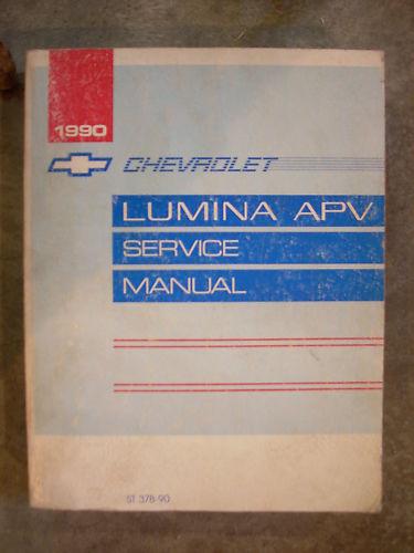 1990 90 chevy chevrolet lumina apv van service shop repair book manual