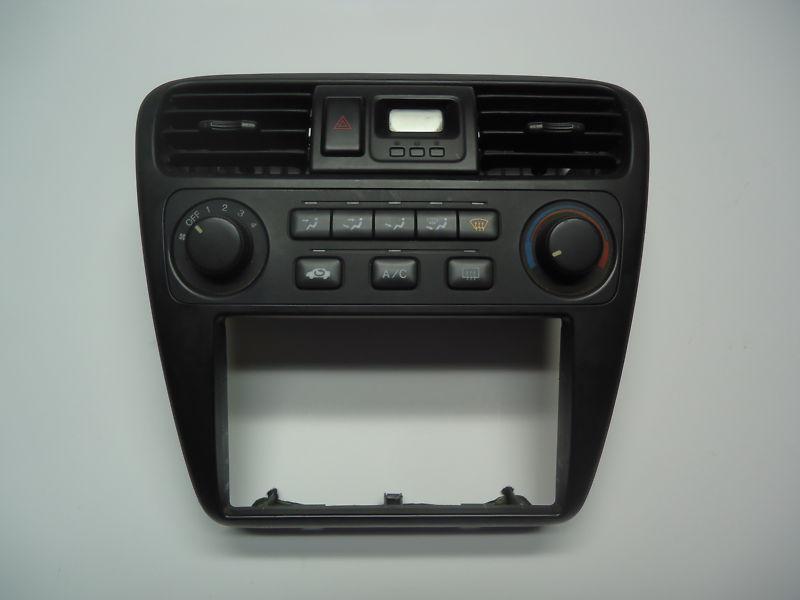 1998 - 2002 honda accord manual climate control a/c radio bezel, dash vents