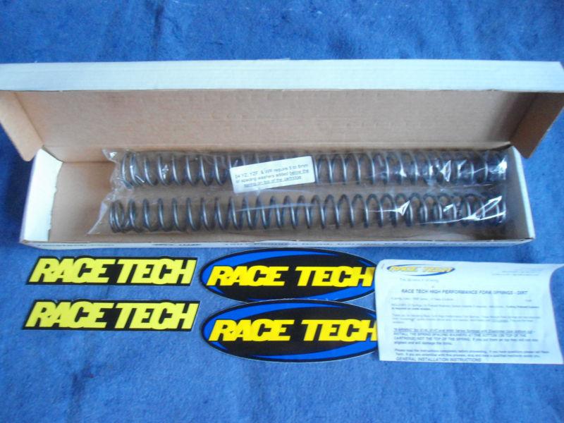 Race tech front fork springs for kawasaki kx125  kx250  .43kg