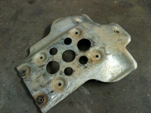 Engine guard bash plate skid - 1985 yamaha xt350 xt 350