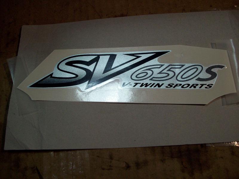 1999 to 02 suzuki  sv650 sv650s mod k2 cowling emblem