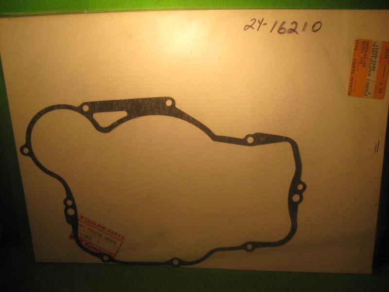 Kawasaki kx250 1988-90 clutch crankcase inner cover gasket oem #11009-1698