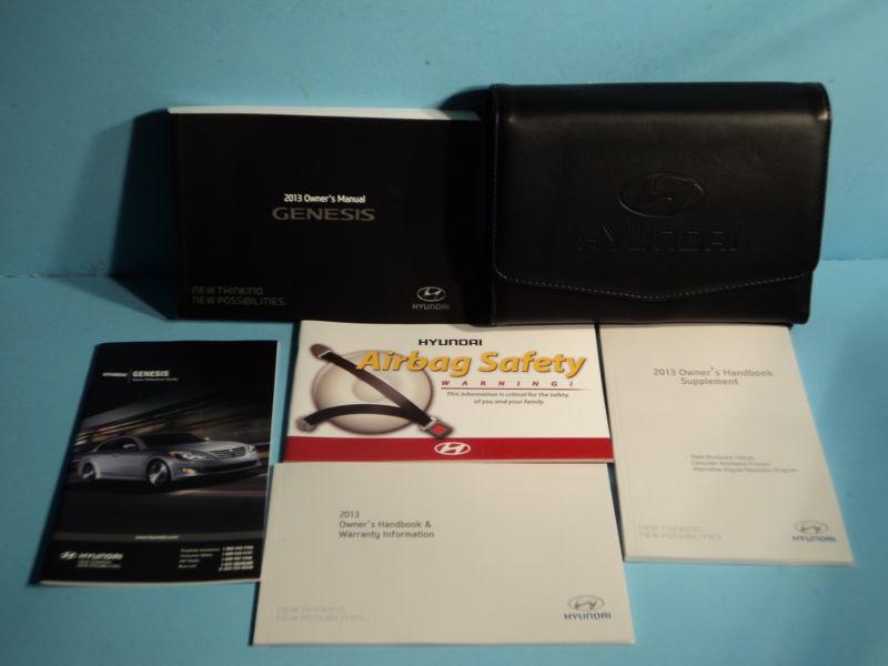 13 2013 hyundai genesis owners manual