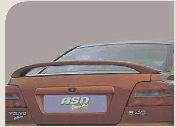 2000 - 2004 volvo s-40 euro style trunk wing spoiler (unpainted)