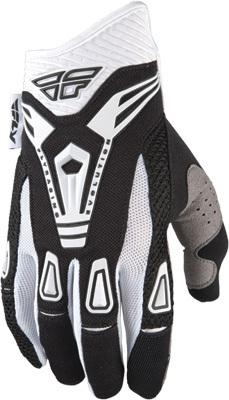 Fly evolution gloves black/white sz 6 366-11006