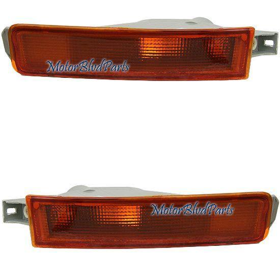 94 camry signal lamps bumper parking lights left+right