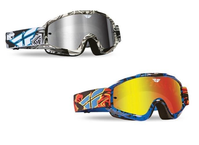 2014 fly racing zone pro goggles off road atv mx anti fog eye protection