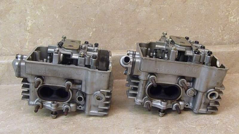 Kawasaki vn vn750 vulcan 750 used original cylinder head pair 1996 #bdk