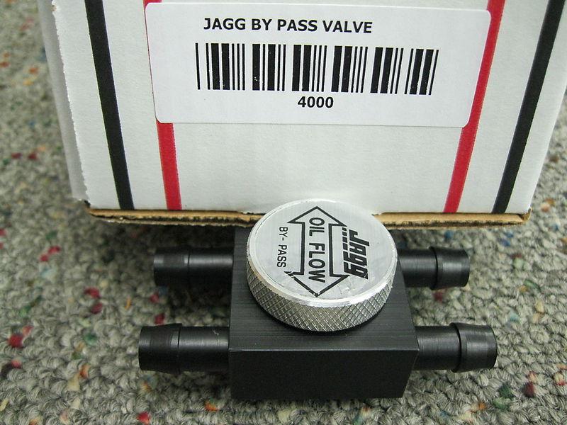 Jagg 4000  oil cooler manual bypass valve.   j4000b