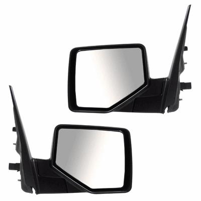 Power side view door mirror assembly w/puddle lamp pair set driver passenger