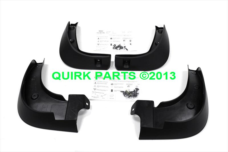 2014 kia soul front/rear mudguard set genuine oem brand new