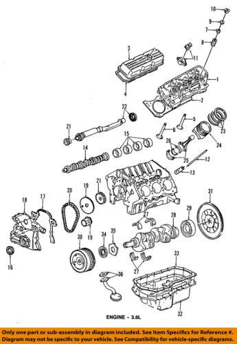 Gm oem 12581570 oil pump gasket/engine oil pump pickup tube gasket