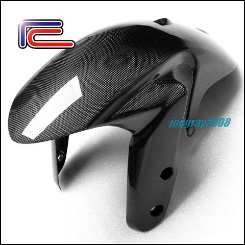 Rc carbon fiber front fender mudguard suzuki gsx r1000 r750 r600 09 10 11 12 13