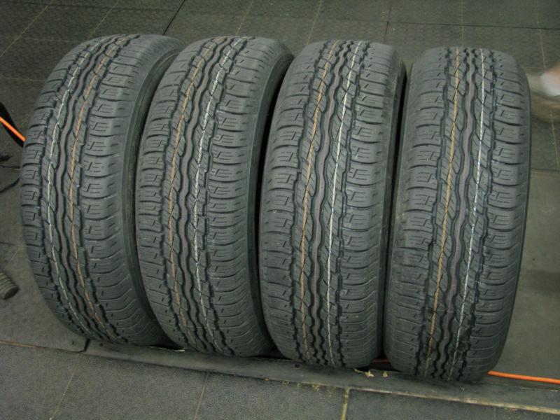 Bridgestone dueler h/t 687 tires (4) new 235/55r18 2355518 235 55 18 