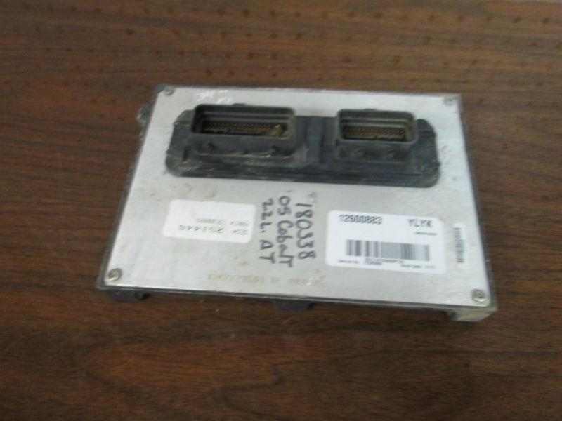 (bb2027) 05 06 chevy cobalt  engine  control module    12600883 