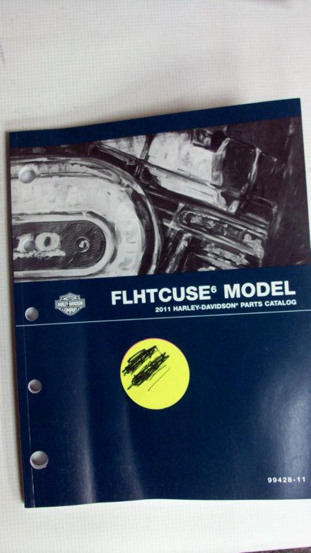 Used harley-davidson flhtcuse6 parts catalog 99428-11 