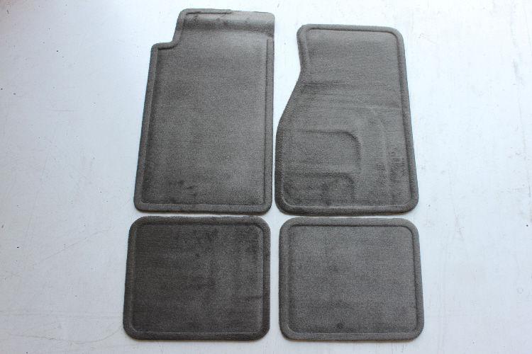 Camaro/firebird convertible ebony floor mats set f&r new gm