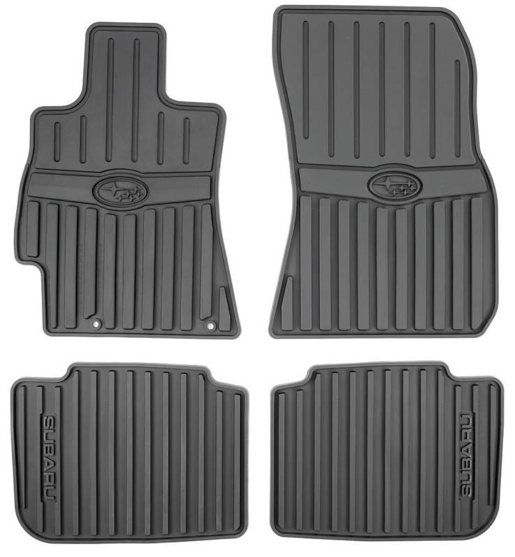 Oem genuine subaru forester 2014 all weather mats set j501ssg100