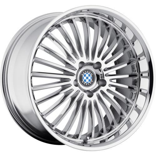 18x8.5 chrome beyern multi wheels 5x120 +15 bmw 7 series 740 7 series 750