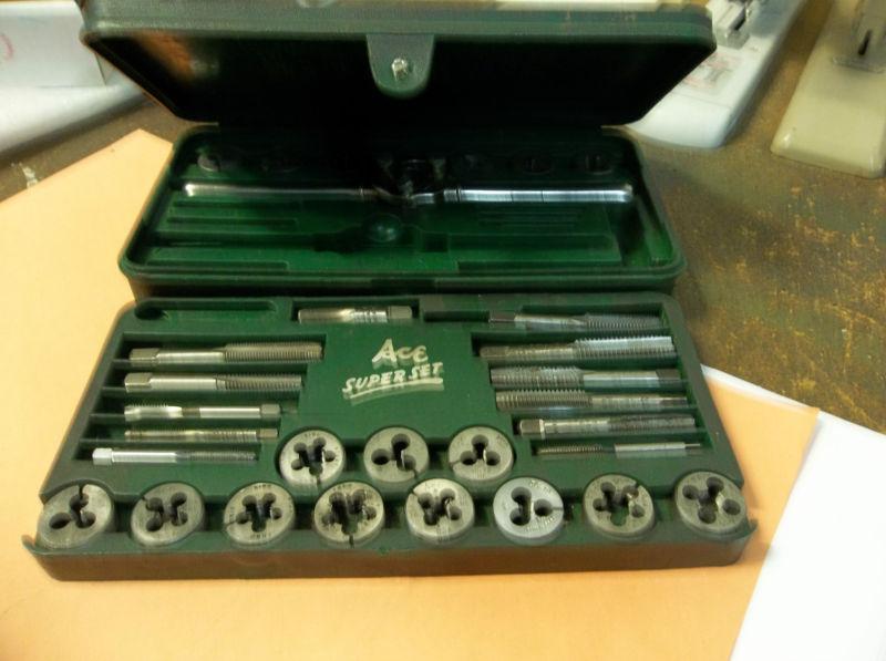 Ace super set of taps & dies no. 614a