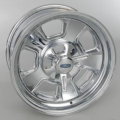 Cragar wheel street pro steel chrome 17"x8" 5x4.5/4.75" bc 4.25" backspace ea