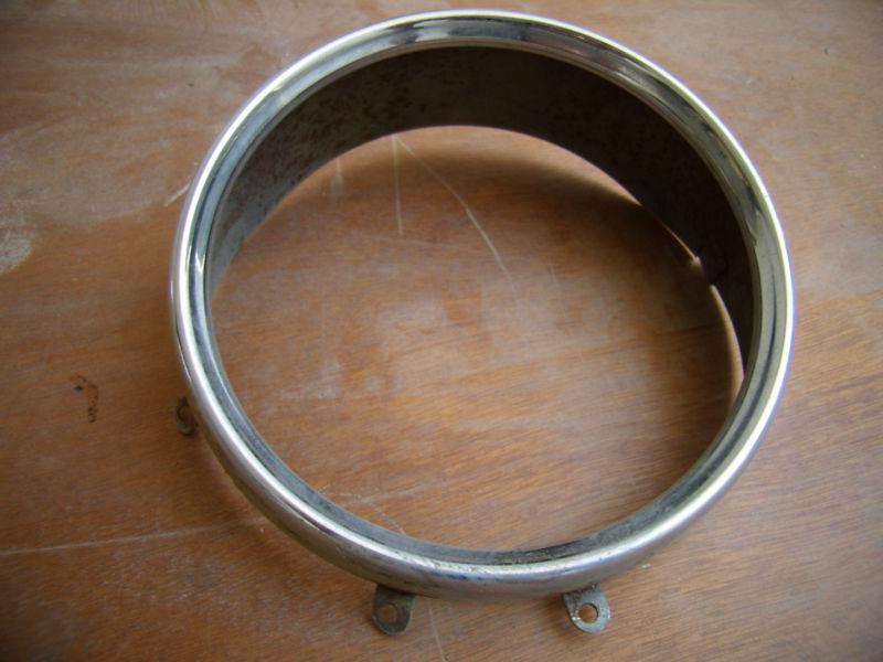 Rare vintage fiat headlight ring