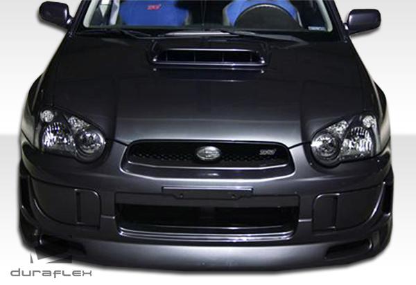 Duraflex front lip add on body kit 04 05 subaru impreza 4dr 100602