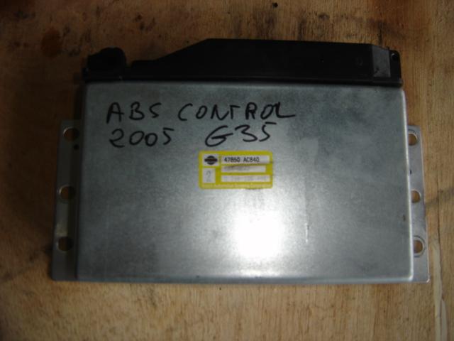 05-07 infiniti g35 coupe abs control module 47850 ac840