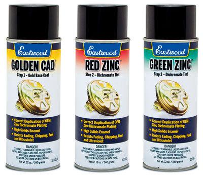 Eastwood golden cad paint kit gold cadmium plating look
