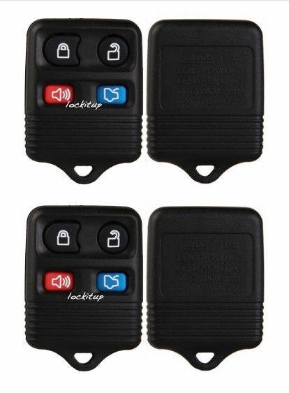 Two new 4 button ford lincoln mercury car remote case and pad