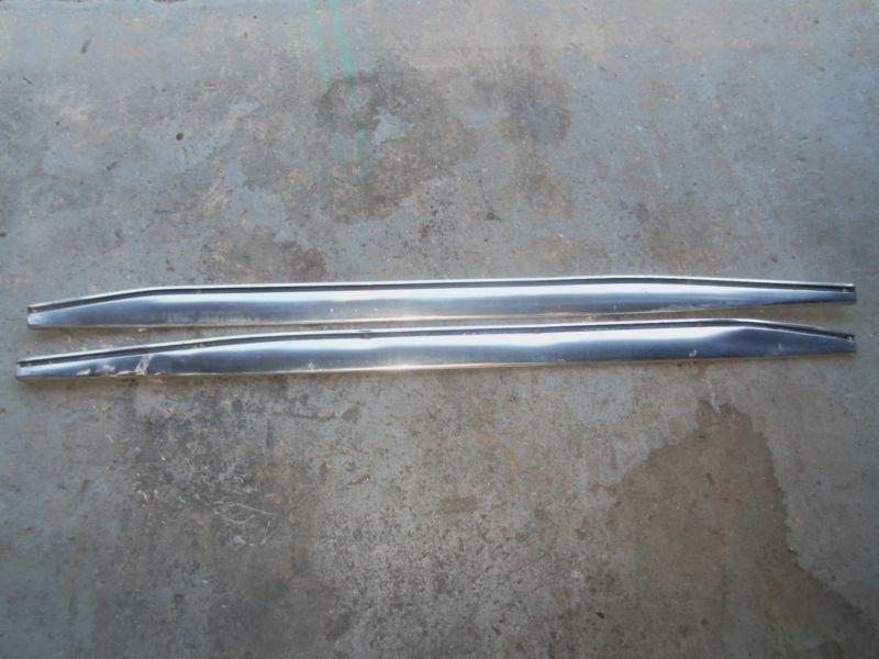 70-77 corvette rocker panel trim mouldings