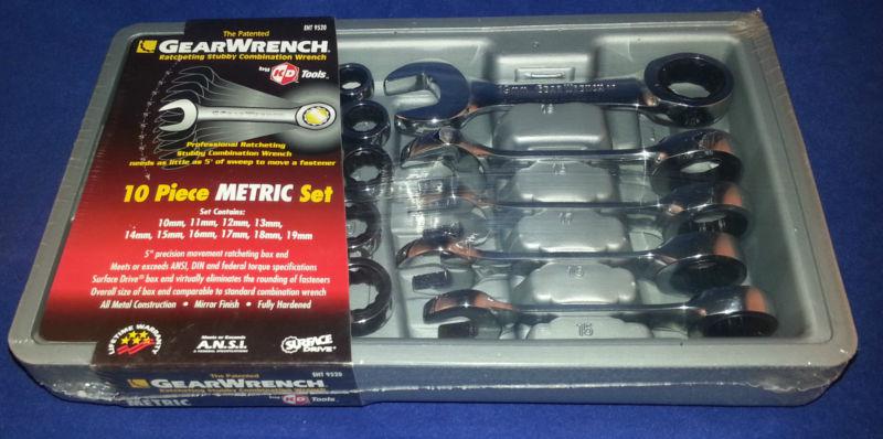 K-d tools gearwrench 10 pc metric stubby set  #9520