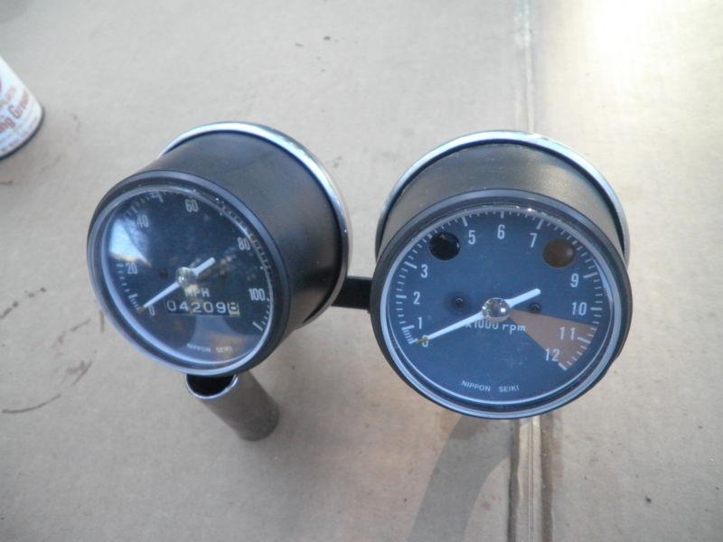 Honda sl175 1972 gauges in very nice original condition       cb175 cl175 cl350 