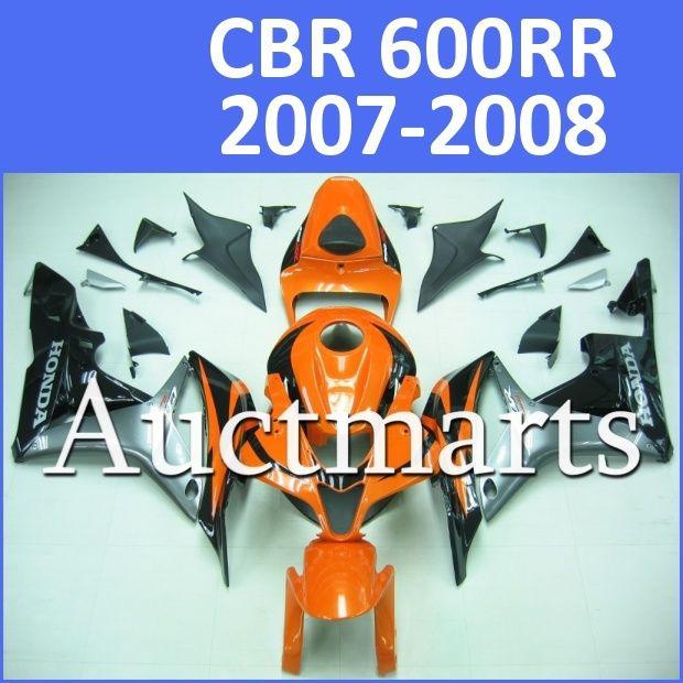 Fit honda 07 08 cbr600rr cbr 600 rr 2007 2008 fairing kit abs plastics d11 h51